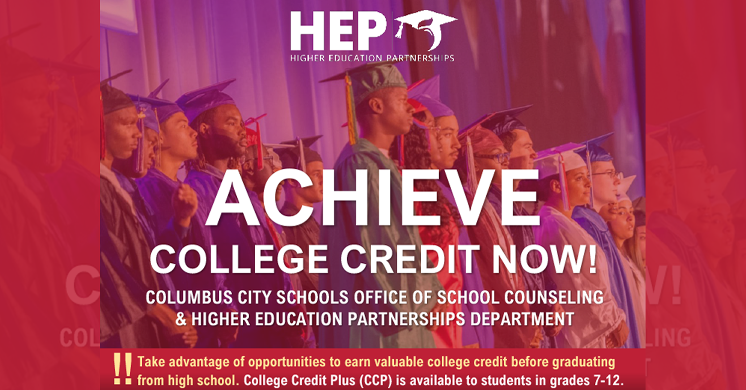 College Credit Plus Information Sessions for Families