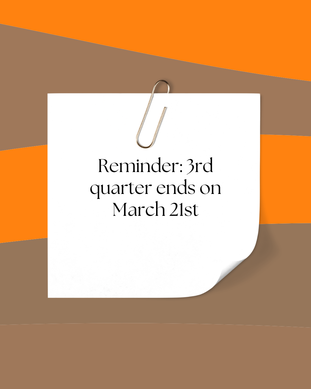 Q3 ends March 21