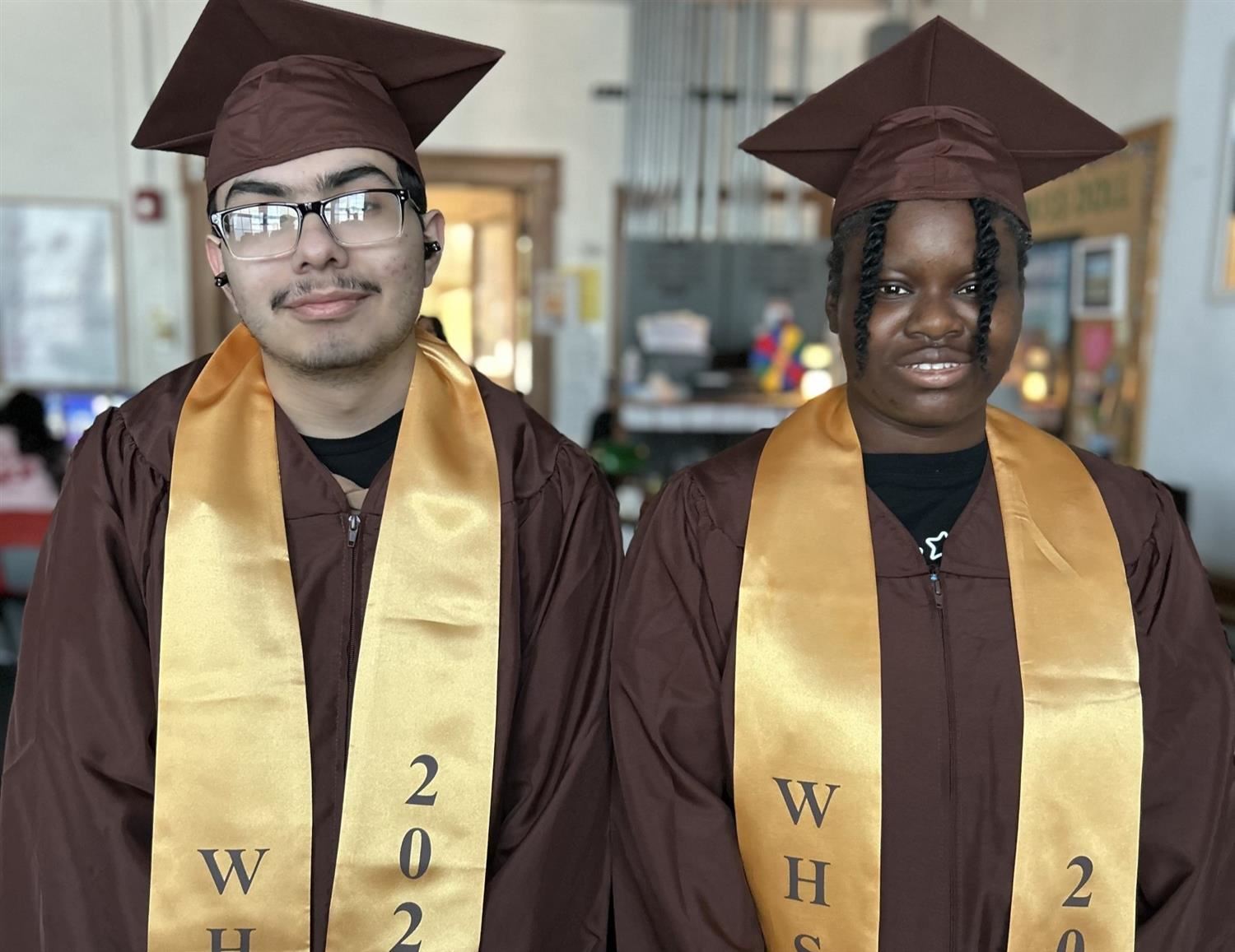 two graduates!