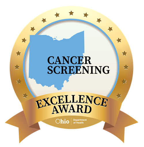cancer screening excellence award