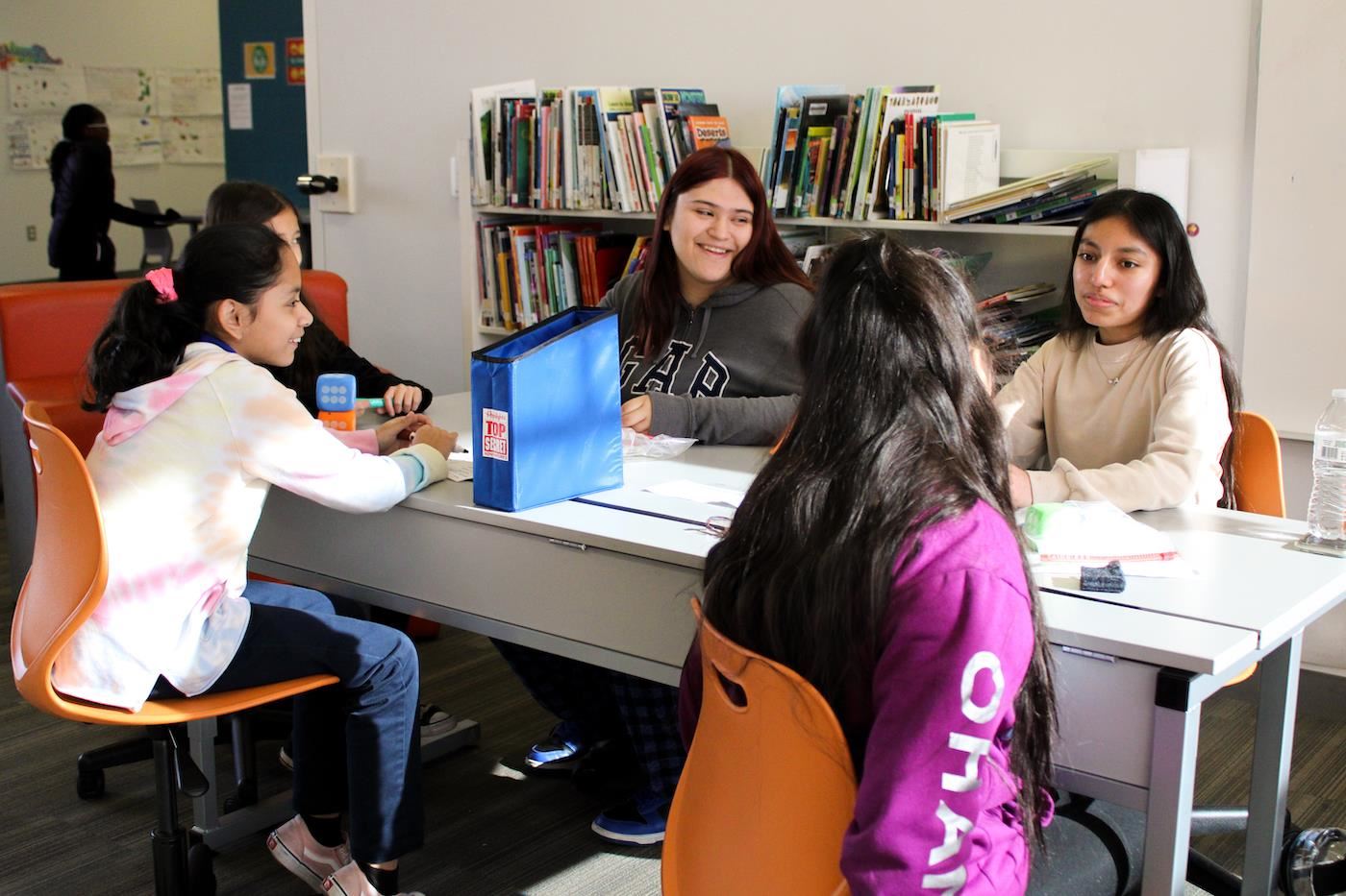 Tutoring program between Spanish Immersion and North International