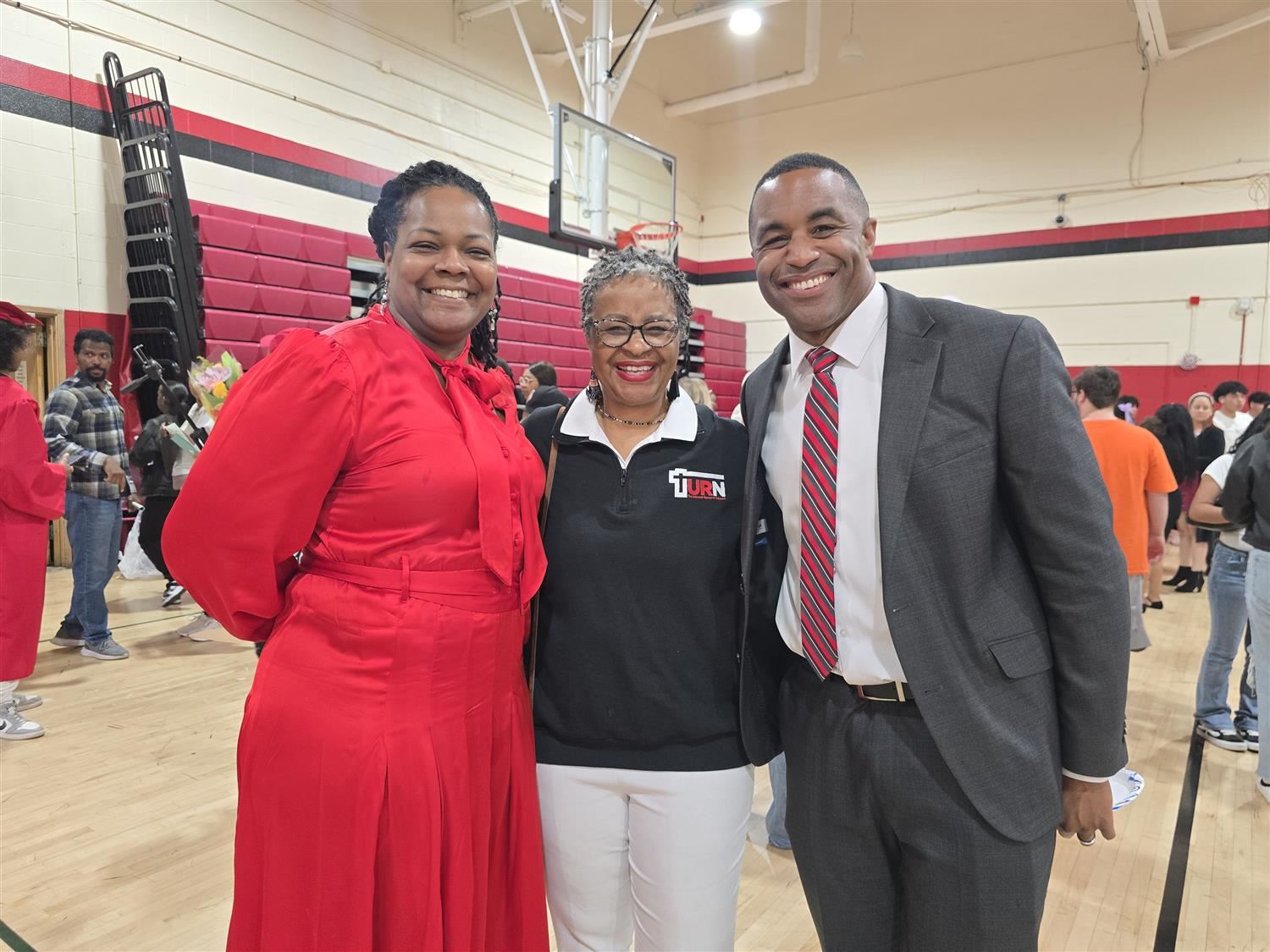 rouse with colleagues