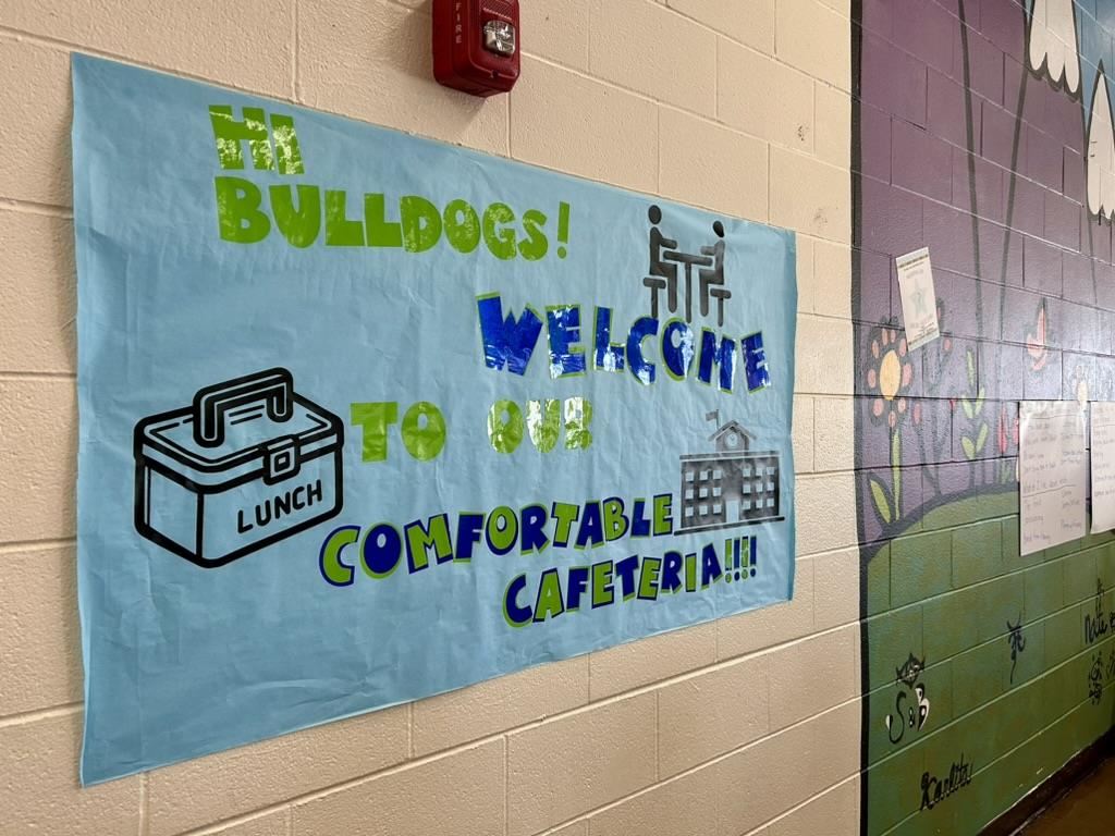 Comfortable Cafeteria poster
