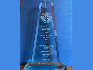  Jennifer Adair Award