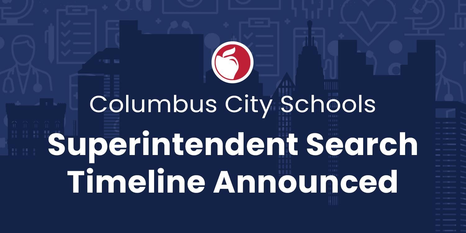 Superintendent Search Timeline Announced