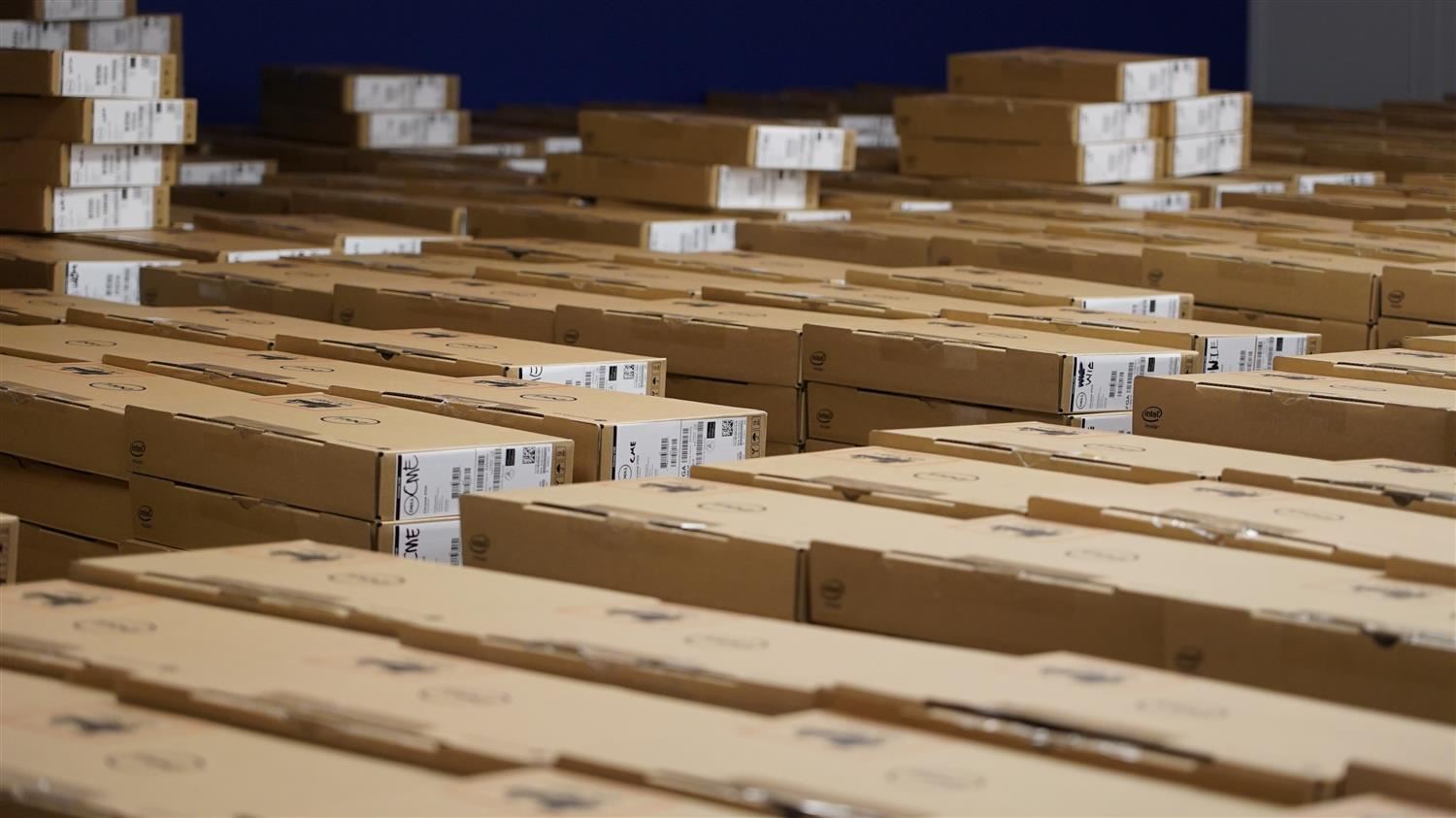 Chromebook Shipment 