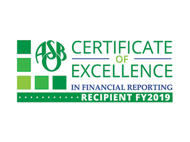  Financial Reporting Award Logo