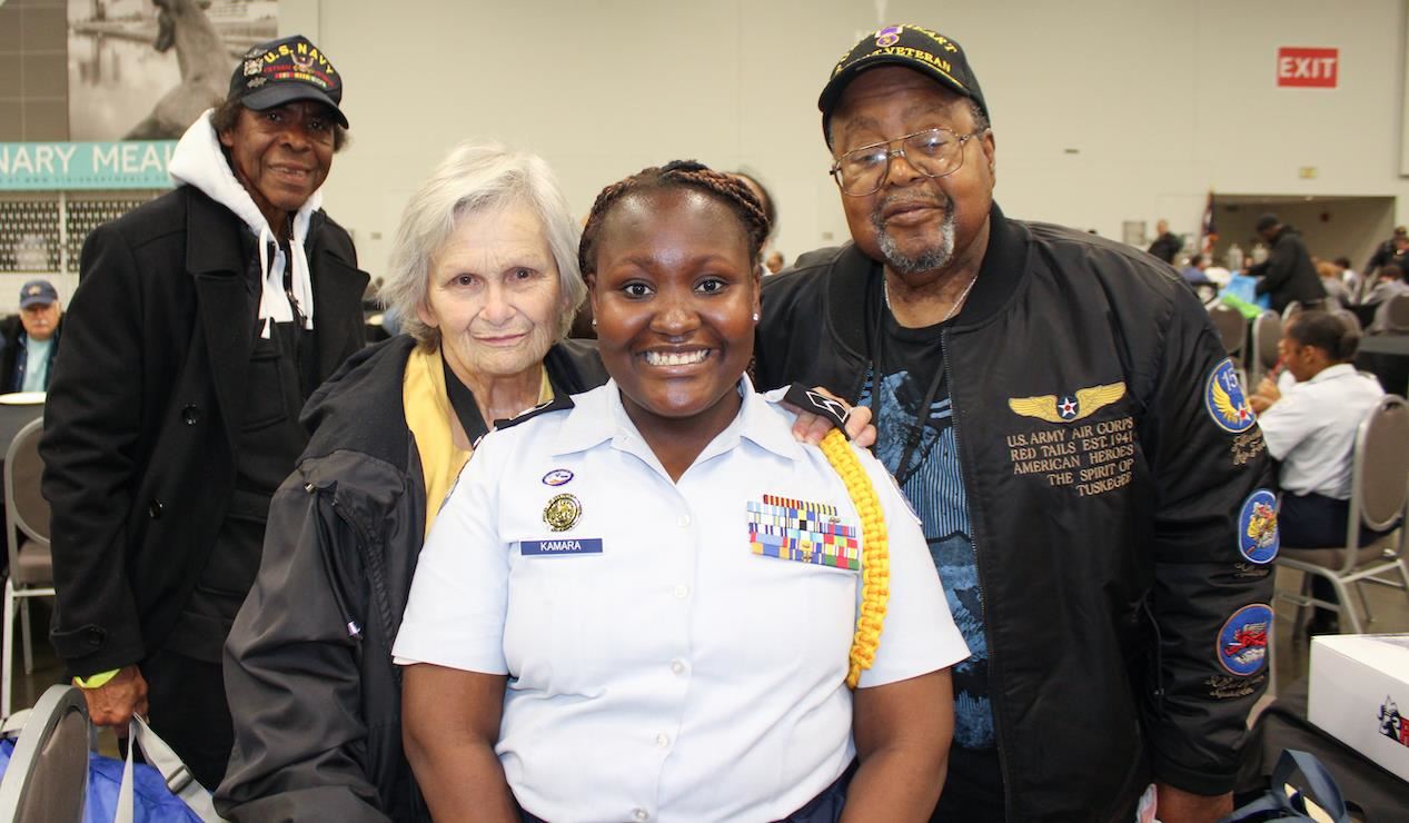 Columbus Junior ROTC Cadets Support Veterans at Annual Central Ohio