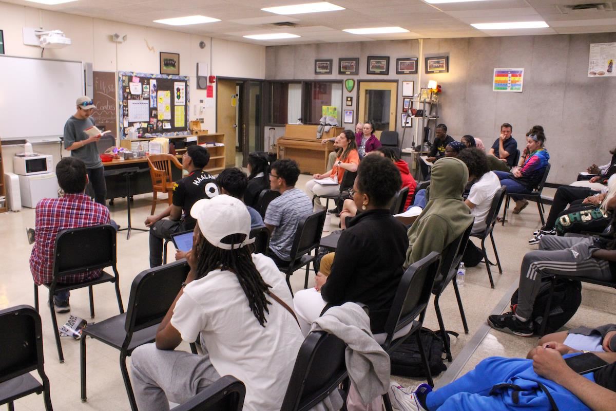 Northland Poetry Slam reading