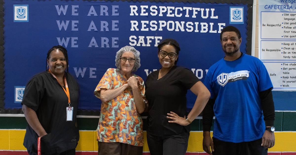 Wedgewood Food Services Staff