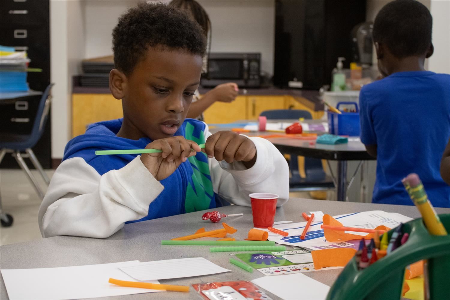 child learning
