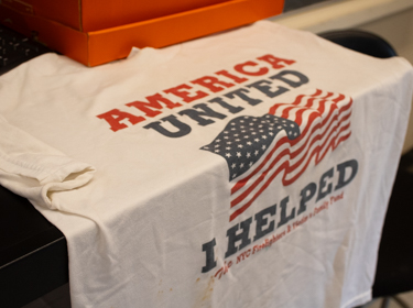  Shirt with flag