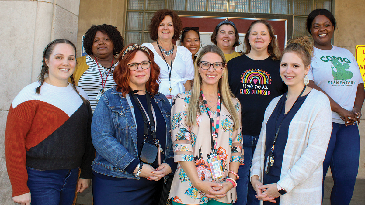 Team at Como Elementary School