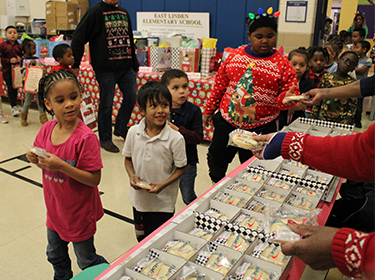  Holiday fun at East Linden Elementary School