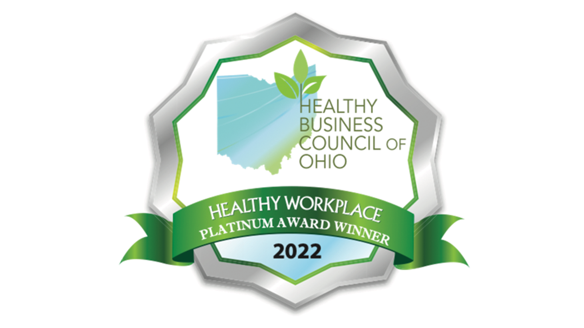 Healthy Workplace Platinum Award Winner