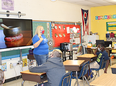  Elementary school students learn about mindfulness