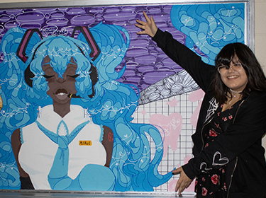  Mural painted by CCS student