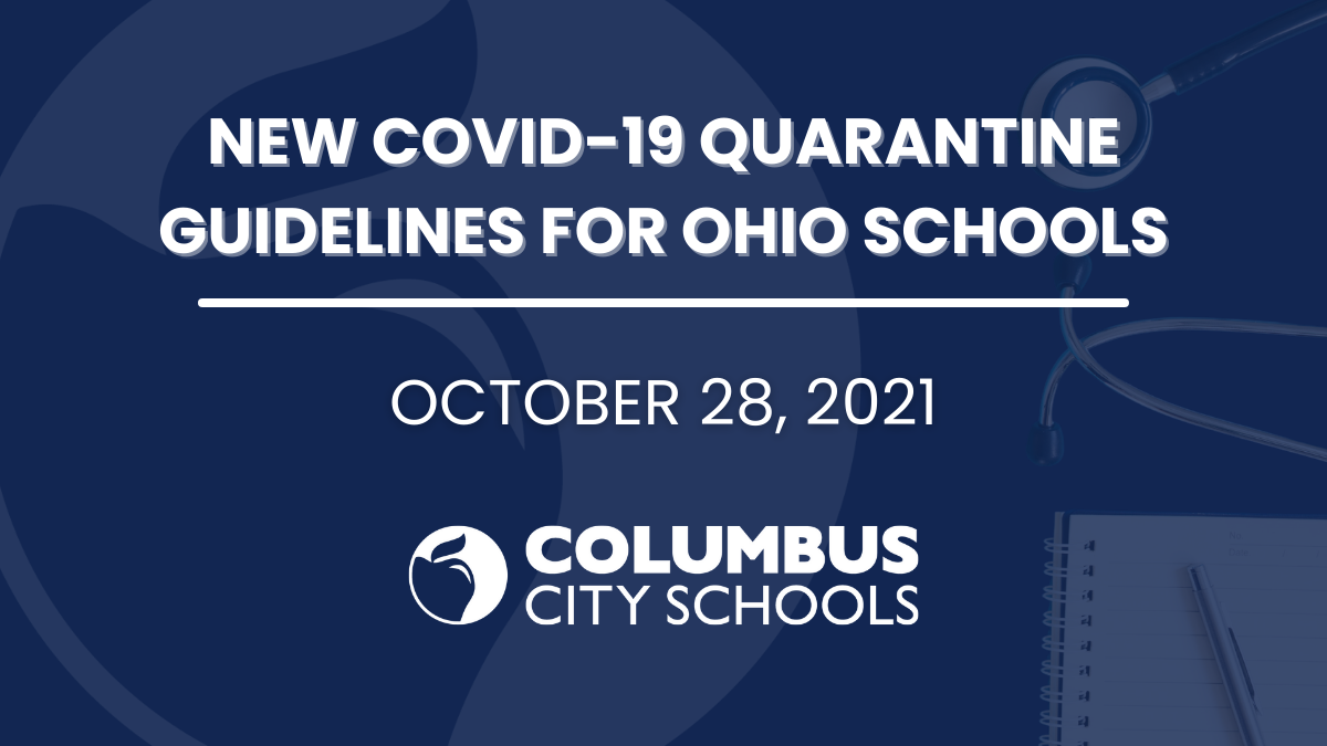 New COVID-19 Quarantine Guidelines for Ohio Schools