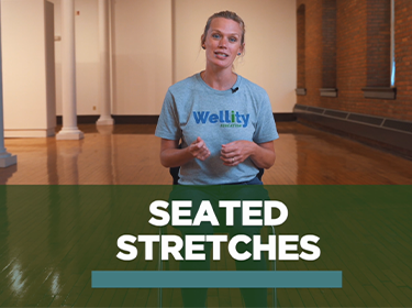 Seated stretches with Lauren Greenspan