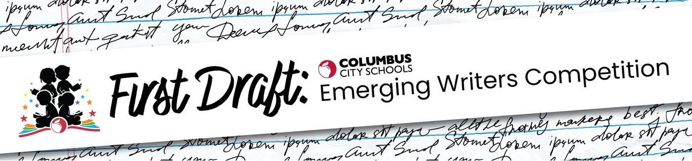 first draft emerging writers competition graphic