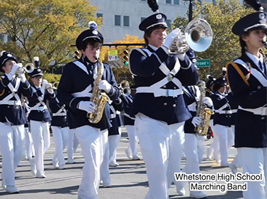  Students participate in the parade