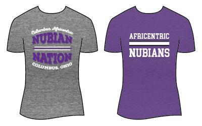 columbus africentric nubians spirit shirt