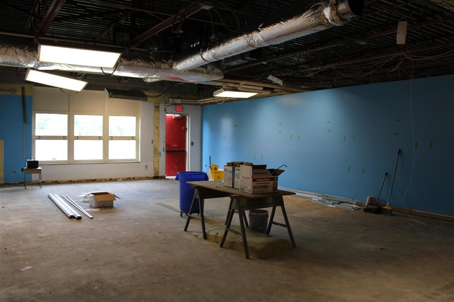 room gutted