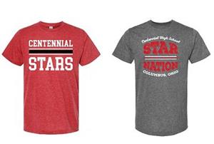 centennial stars shirts