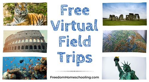 Freedom Homeschooling Virtual Tours Links 