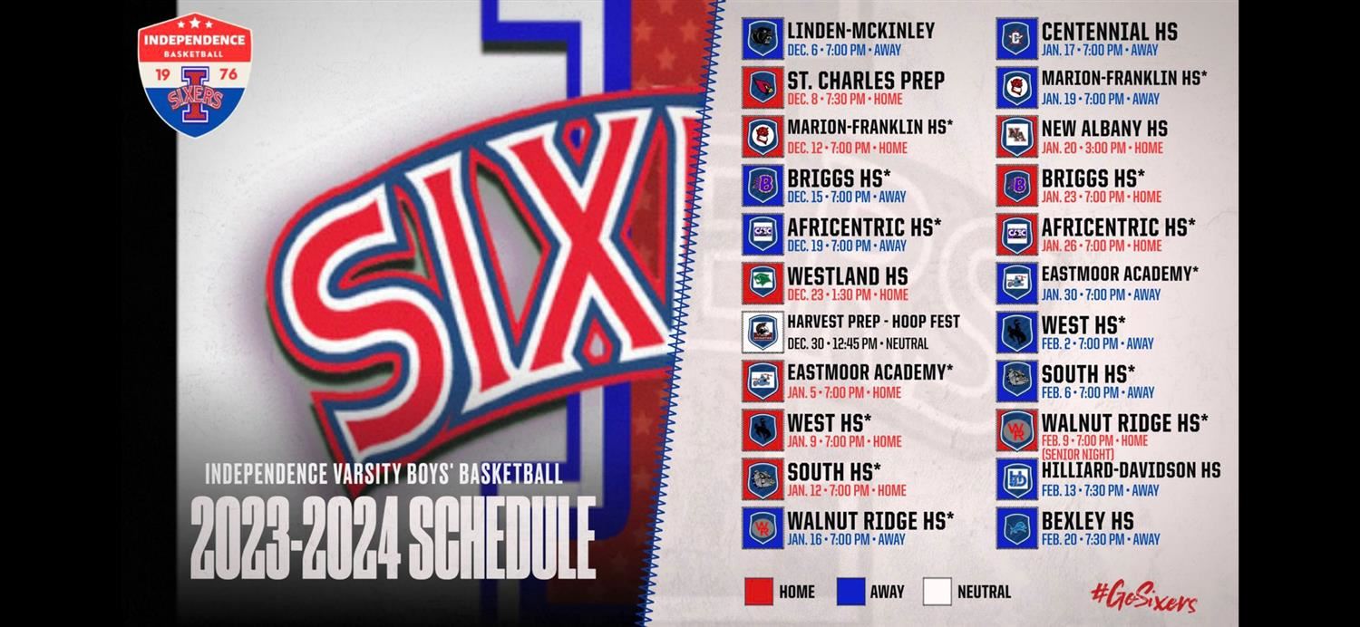 Independence High School Boys Basketball 2023 - 2024