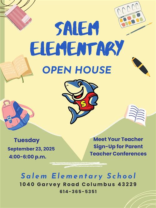 Salem Open House Sept. 23