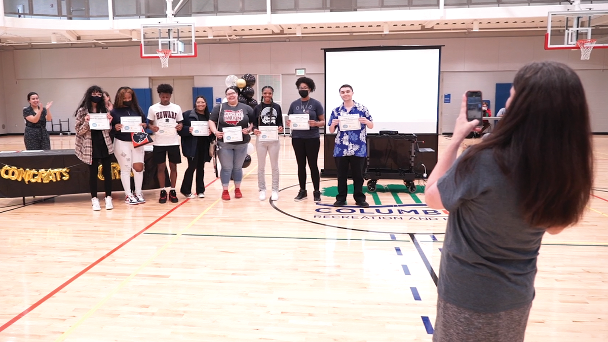 WATCH Columbus Alternative High School (CAHS) Hosts Spring Senior